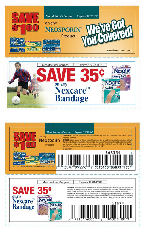 Manufacturer Coupon NEOSPORIN