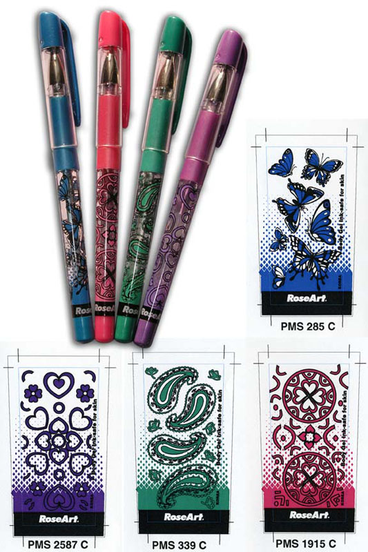 PackDesign-GelPens-T.Pens&Wraps