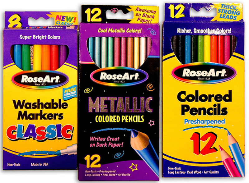 PackDesign-RoseArt Pencils